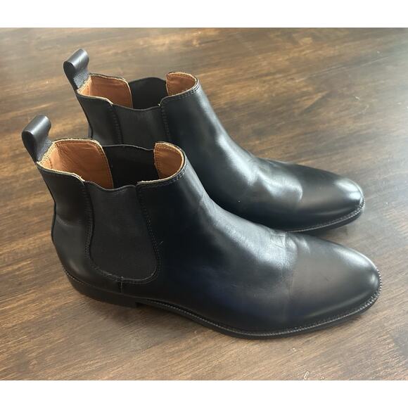 Dunross & Sons Jayden Black Chelsea Boot US Mens Size 10.5 Perfect!! - Picture 1 of 7